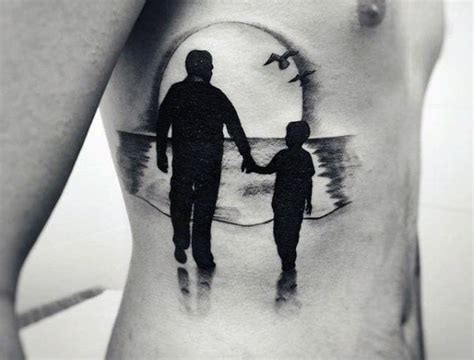 48 Tatuajes para padres e hijos (Con su significado)